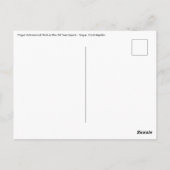 Praagse Astronomische Klok Briefkaart (Achterkant)