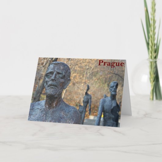 Praagse monument kaart (Voorkant)
