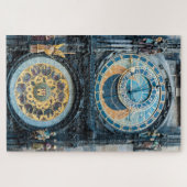 Praagse oude Astronomische Klok - Tsjechië Legpuzzel (Horizontaal)