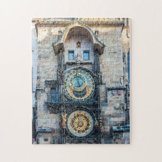 Praagse oude astronomische klok - Tsjechië Legpuzzel (Verticaal)