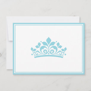 Praalcrown Plat Notitiekaart Notitiekaartje