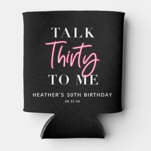 Praat 30 met me over de 30e verjaardag van de gebo blikjeskoeler (Voorkant)