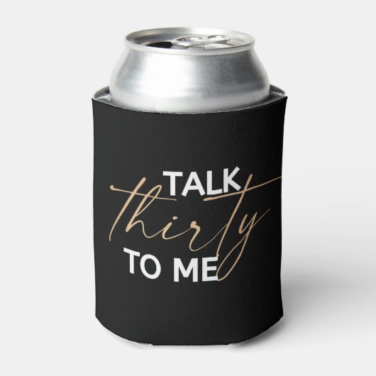 Praat 30 met mij Décor Blikjeskoeler (Blikje Voorkant)