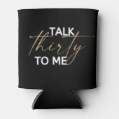 Praat 30 met mij Décor Blikjeskoeler (Voorkant)