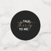 Praat 30 met mij Décor Confetti (Kleine voorkant)