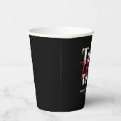 Praat 30 tegen me Modern 30ste verjaardagsfeestje Papieren Bekers (Rechts)