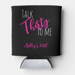 Praat 30 tegen me Verjaardag Koelbox Coldie Holder Blikjeskoeler