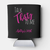 Praat 30 tegen me Verjaardag Koelbox Coldie Holder Blikjeskoeler (Achterkant)