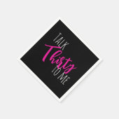 Praat 30 tegen me Verjaardags servet (Hoek)