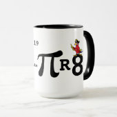 Praat als een intelligente piraat Mok (Voorkant rechts)