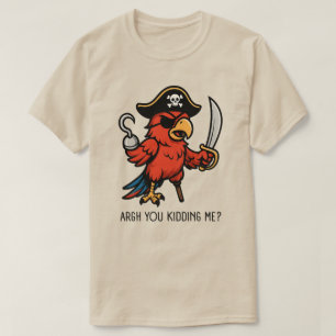Praat als een Piraat Papegaai T-shirt