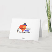 Praat als een piraatkaart op dag feestdagen kaart (Achterkant)