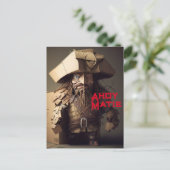 Praat als een piratendag Briefkaart (Staand voorkant)