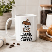 Praat Alsjeblieft Niet Voor Koffie Introvert Mok