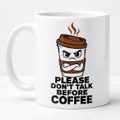 Praat Alsjeblieft Niet Voor Koffie Introvert Mok