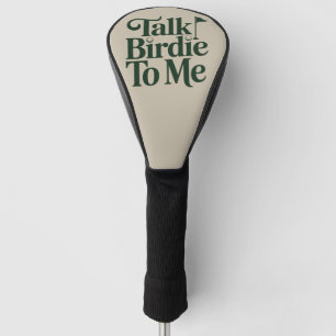Praat Birdie Met Me Golf Grappige Meisjes Golfer L Golfheadcover