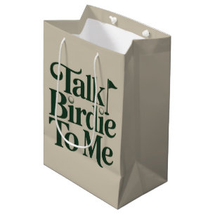 Praat Birdie Met Me Golf Grappige Meisjes Golfer L Medium Cadeauzakje