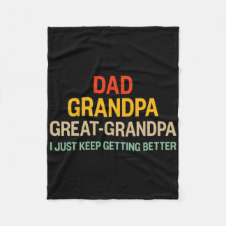 Praat Birdie Met Me Grappige Golfer Vader Vaderdag Fleece Deken