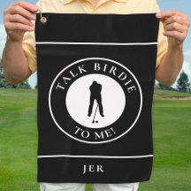 Praat Birdie Tegen Me Golfer Grappige Silhouet Zwa