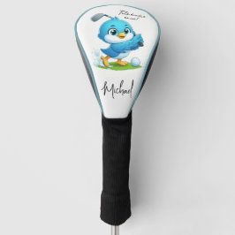 Praat birdie tegen me, Schattige Bird Golfen Golfheadcover