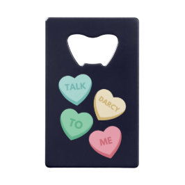 Praat Darcy tegen mij III Creditkaart Flessenopener