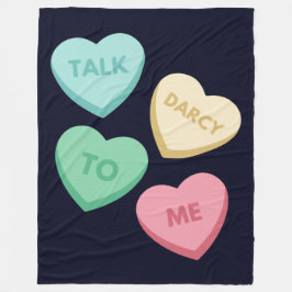 Praat Darcy tegen mij III Fleece Deken