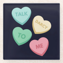 Praat Darcy tegen mij III Glazen Onderzetter