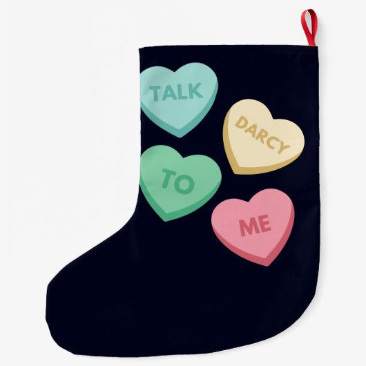 Praat Darcy tegen mij III Grote Kerstsok (Achterkant)