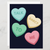 Praat Darcy tegen mij III Kaart (Voorkant / Achterkant)