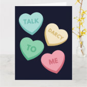 Praat Darcy tegen mij III Kaart (Gele Bloem)