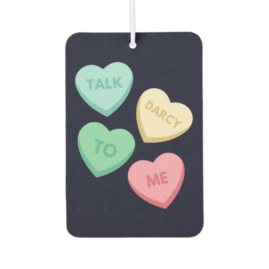 Praat Darcy tegen mij III Luchtverfrisser (Voorkant)