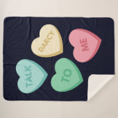 Praat Darcy tegen mij III Sherpa Deken (Voorkant (horizontaal))