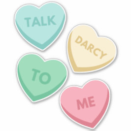 Praat Darcy tegen mij III Sticker