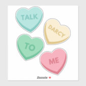 Praat Darcy tegen mij III Sticker (Vel)