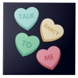 Praat Darcy tegen mij III Tegeltje