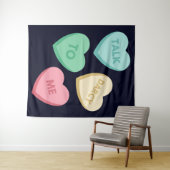 Praat Darcy tegen mij III Wandkleed (In Situ (horizontaal))