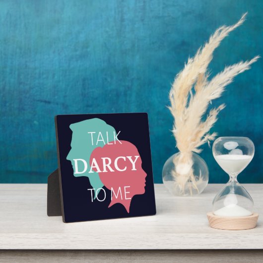 Praat Darcy tegen mij IV Fotoplaat (Insitu)