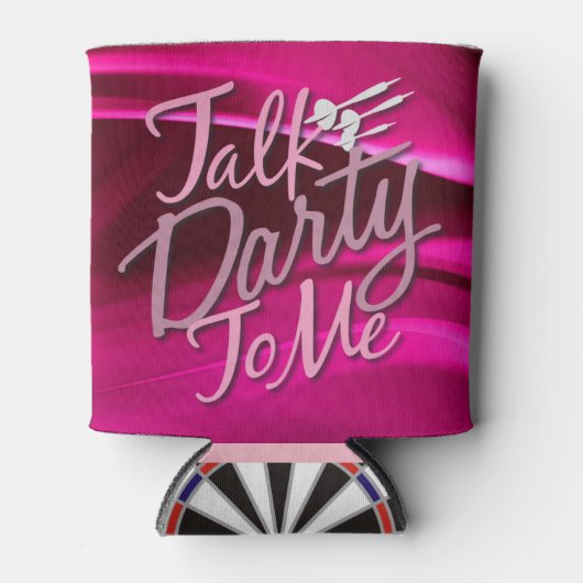 Praat Darty tegen me Darts gericht op Fluid Hugger Blikjeskoeler (Voorkant)