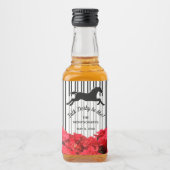 Praat Derby met mij Racehorse en Rozen Likeurfles Etiket (Voorkant)