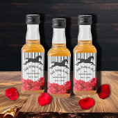 Praat Derby met mij Racehorse en Rozen Likeurfles Etiket