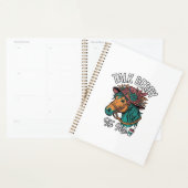 Praat Derby Paard Vintage Gravure Ontwerp Planner (Display)