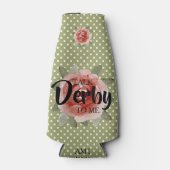 Praat Derby tegen me Floral Flesjeskoeler (Voorkant)