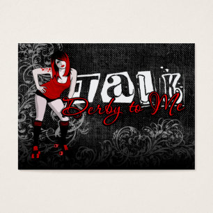 Praat Derby tegen me Mini Note Cards Visitekaartjes