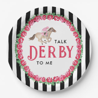Praat Derby tegen Me | Paardenrace Derby Bruidsuit Papieren Bordje