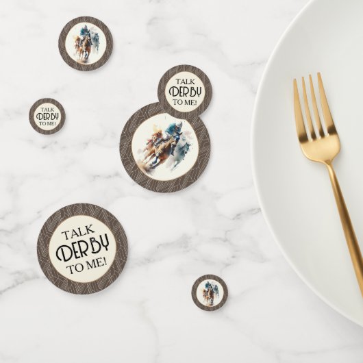 Praat Derby tegen Me Racehorse Confetti (Groep)