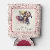 Praat Derby tegen Me Racehorse Red Blikjeskoeler (Voorkant)