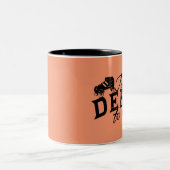 Praat Derby tegen me, Roller Derby Tweekleurige Koffiemok (Center)