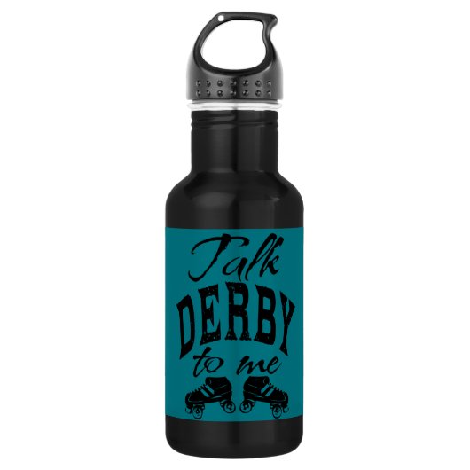 Praat Derby tegen me, Roller Derby Waterfles (Voorkant)