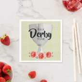 Praat Derby tegen Me Rozen en Polka Dots servetten (Insitu)
