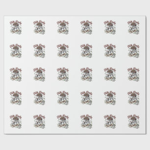Praat Derby Tegen Mij Paard Mint Julep Vintage T-s Cadeaupapier